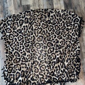 Leopard Print Kimono